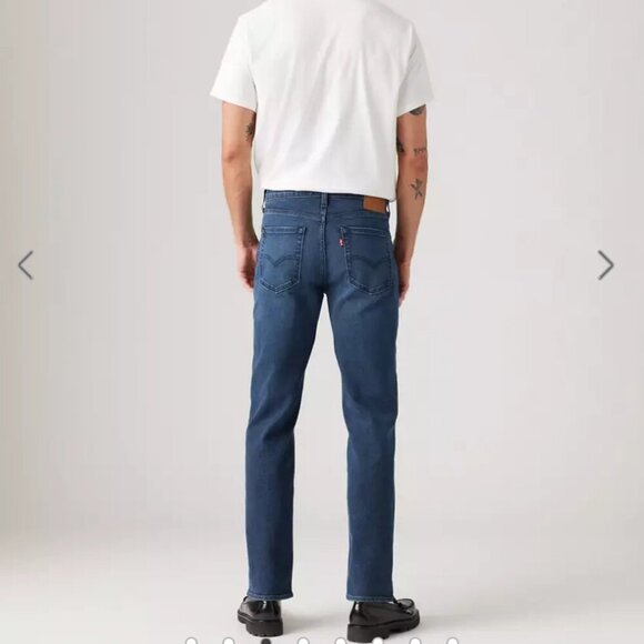 Levi's 514 jeans Men's 33 dark denim wash classic straight leg unisex - Picture 3 of 9